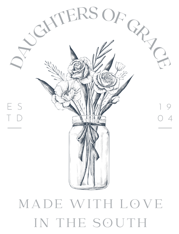 Daughters of Grace, established 1904, made with love in the South